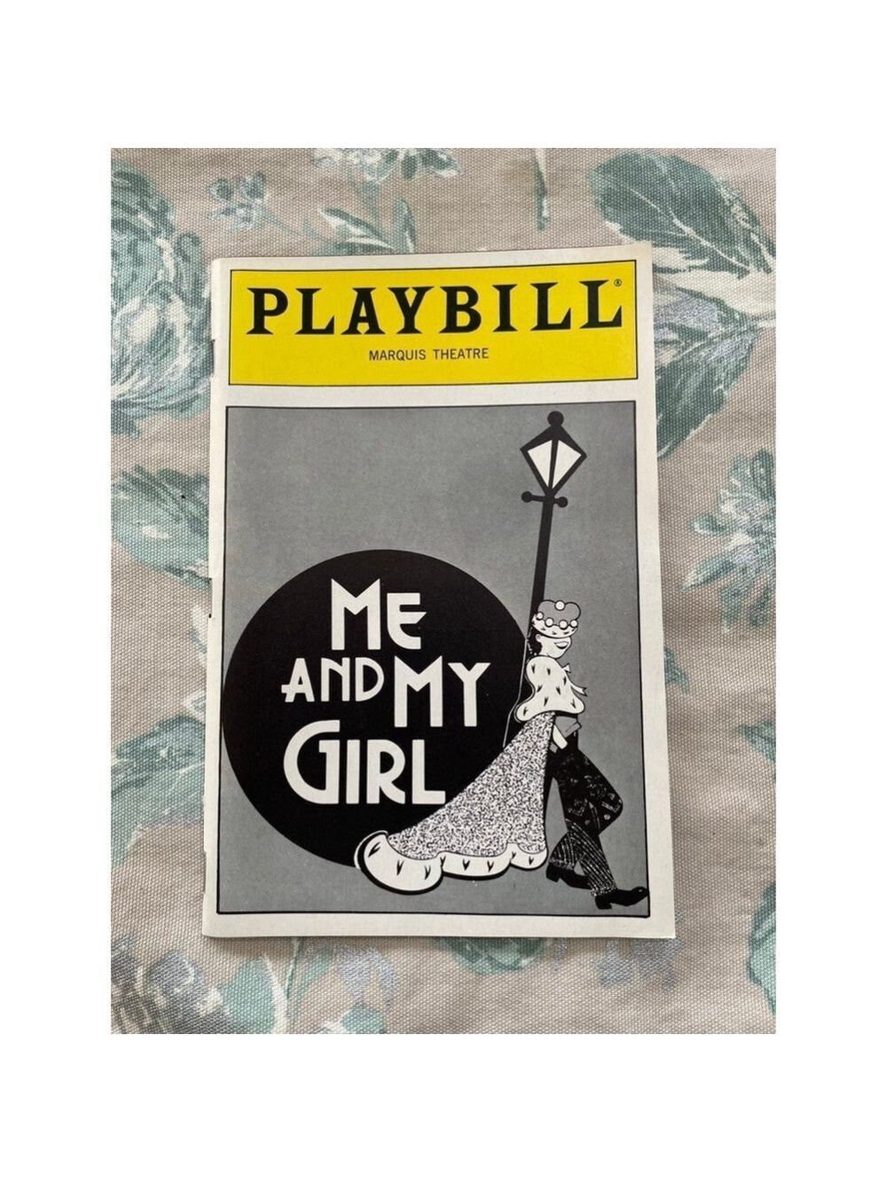 Playbill Me and My Girl